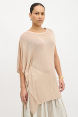 Brunello Cucinelli Knit Asymmetrical Top