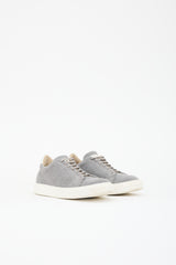 Brunello Cucinelli Knit Lace Up Sneaker