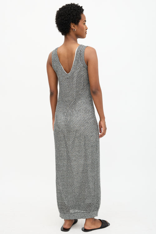 Brunello Cucinelli Knit Sequin Dress