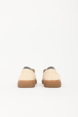 Brunello Cucinelli Leather Monili Slip On Sneaker