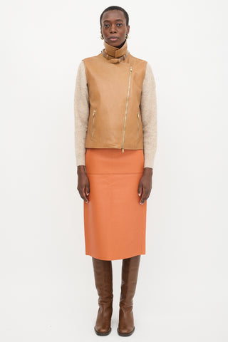 Brunello Cucinelli Leather Vest