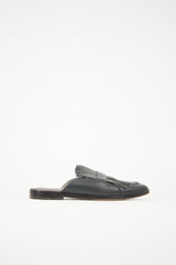 Brunello Cucinelli Leather Monili Mule
