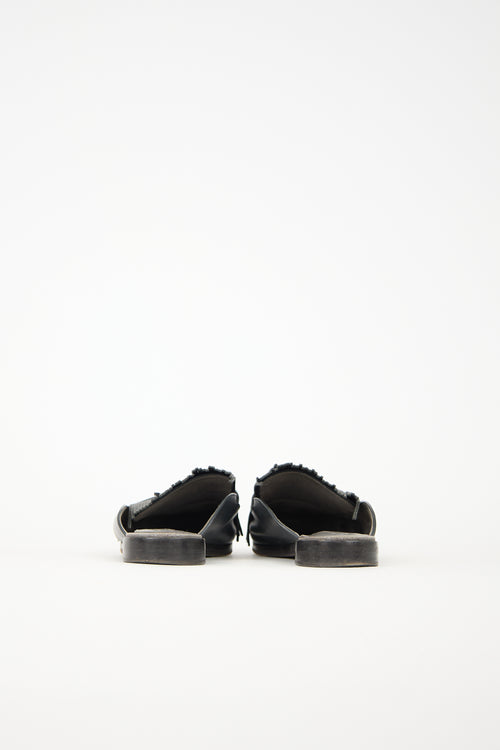 Brunello Cucinelli Leather Monili Mule