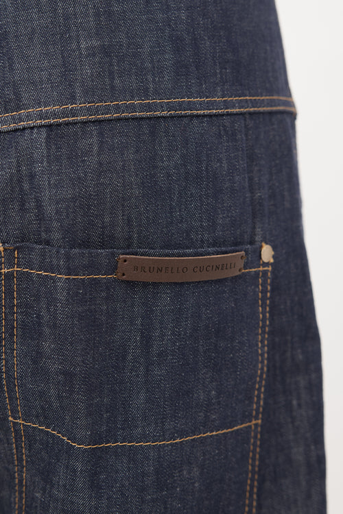 Brunello Cucinelli Monili Straight Leg Jeans