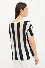 Brunello Cucinelli Linen Embellished Top