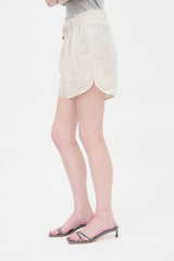 Brunello Cucinelli Linen Pleated Shorts