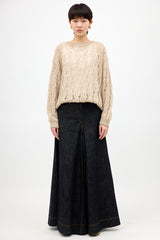 Brunello Cucinelli Linen & Silk Knit Sweater