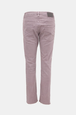 Brunello Cucinelli Monili Slim Leg Pant
