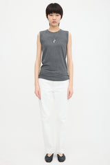 Brunello Cucinelli Monili Trimmed Tank Top