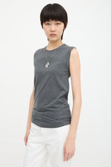 Brunello Cucinelli Monili Trimmed Tank Top