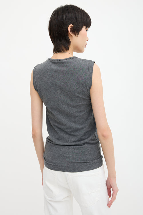 Brunello Cucinelli Monili Trimmed Tank Top