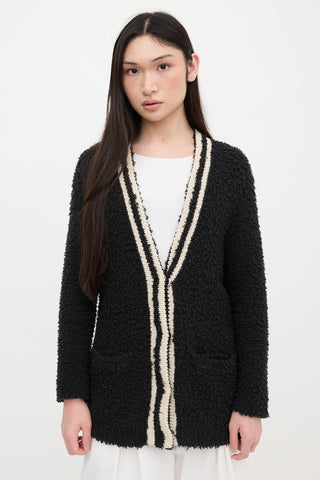Brunello Cucinelli Oversized Fuzzy Cardigan
