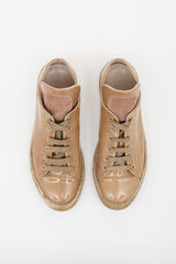 Brunello Cucinelli Patent Low Top Sneaker