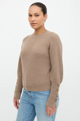 Brunello Cucinelli Rib Knit Cashmere Sweater