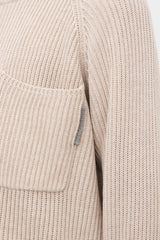 Brunello Cucinelli Ribbed Knit Monili Sweater