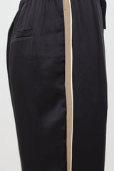 Brunello Cucinelli Satin Wide Leg Pant