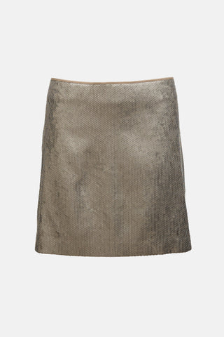 Brunello Cucinelli Sequin Mini Skirt