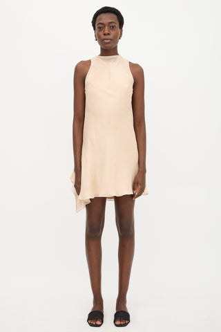 Brunello Cucinelli Silk Layered Shift Dress