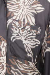 Brunello Cucinelli Silk Printed Jumpsuit
