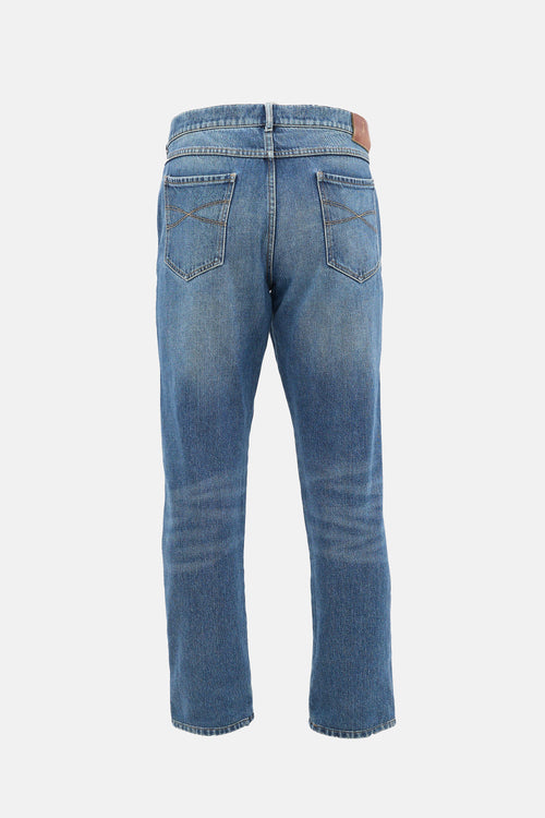 Brunello Cucinelli Straight Leg Jeans
