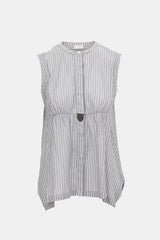 Brunello Cucinelli Striped Monili Top