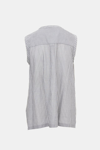 Brunello Cucinelli Striped Monili Top