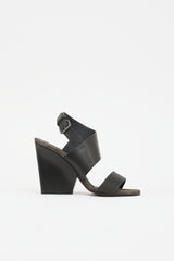 Brunello Cucinelli Suede Monili Wedge Sandal