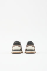 Brunello Cucinelli Suede & Mesh Panelled Sneaker