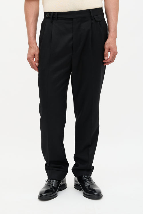 Brunello Cucinelli Wool Leisure Fit Trouser