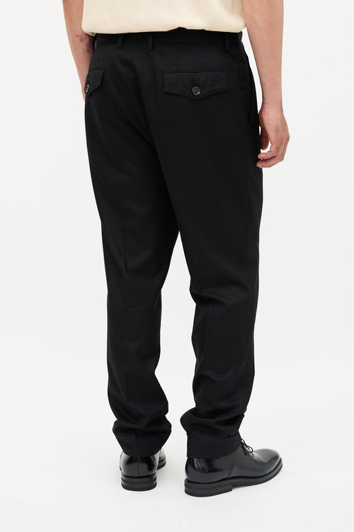 Brunello Cucinelli Wool Leisure Fit Trouser