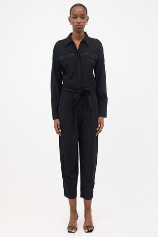 Brunello Cucinelli Wool Monili Pocket Jumpsuit