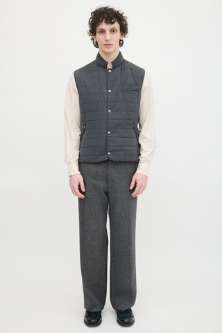 Brunello Cucinelli Wool Padded Vest
