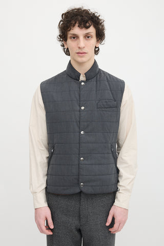 Brunello Cucinelli Wool Padded Vest