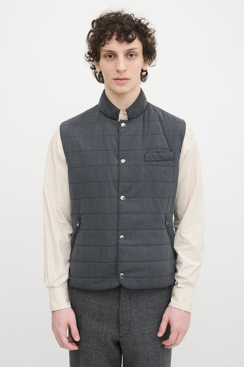 Brunello Cucinelli Wool Padded Vest