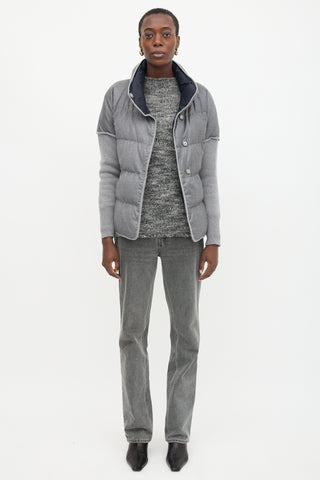Brunello Cucinelli Wool Puffer Jacket