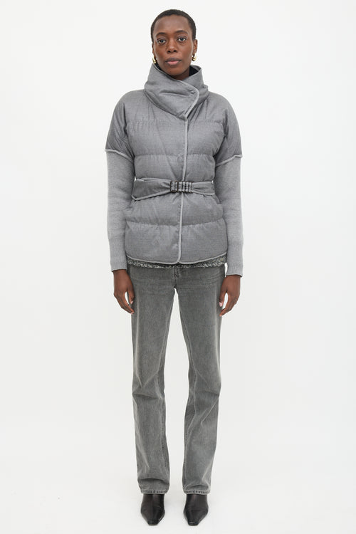 Brunello Cucinelli Wool Puffer Jacket