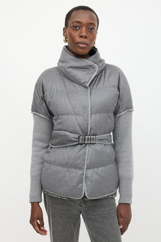 Brunello Cucinelli Wool Puffer Jacket