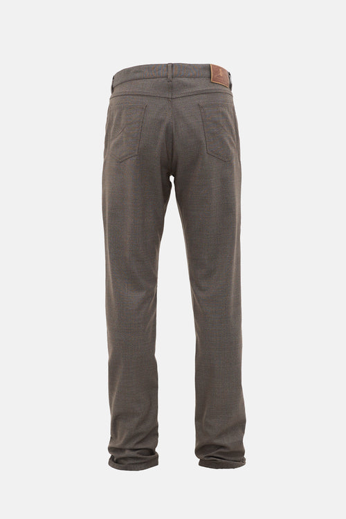 Brunello Cucinelli Wool Tapered Trouser