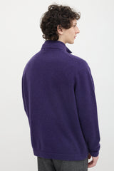 Brunello Cucinelli Wool & Cashmere Quarter Zip Sweater
