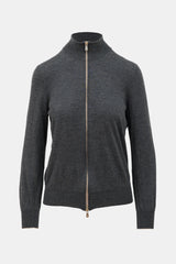 Brunello Cucinelli Wool & Cashmere Zip Cardigan