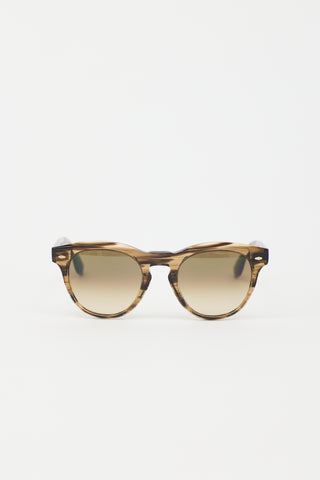 Brunello Cucinelli x Oliver Peoples Round Sunglasses