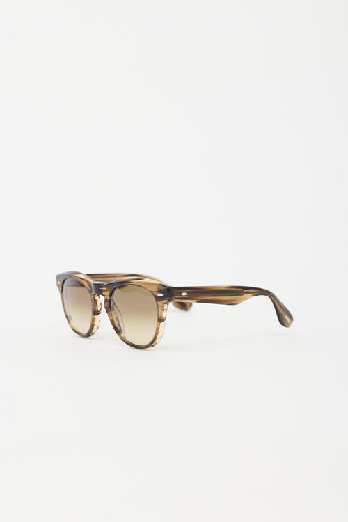 Brunello Cucinelli x Oliver Peoples Round Sunglasses