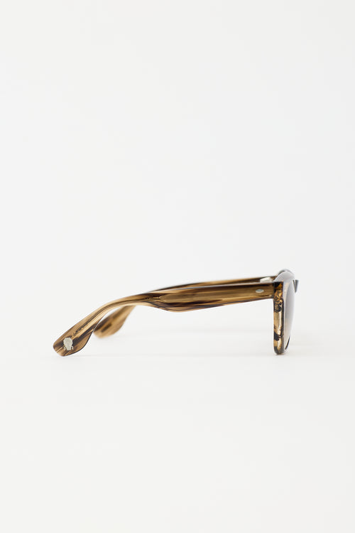 Brunello Cucinelli x Oliver Peoples Round Sunglasses