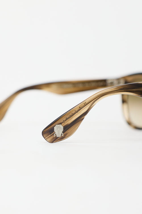 Brunello Cucinelli x Oliver Peoples Round Sunglasses
