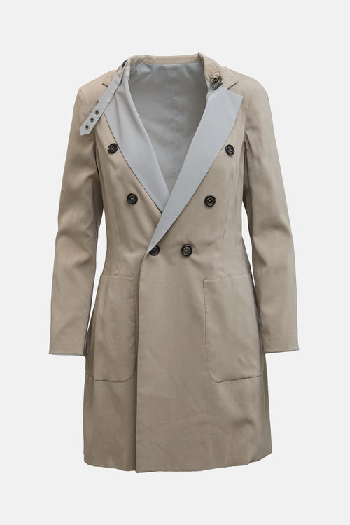 Brunello Cucinelli Reversible Silk Blazer