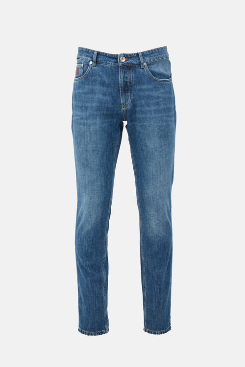 Brunello Cucinelli Slim Leg Jeans