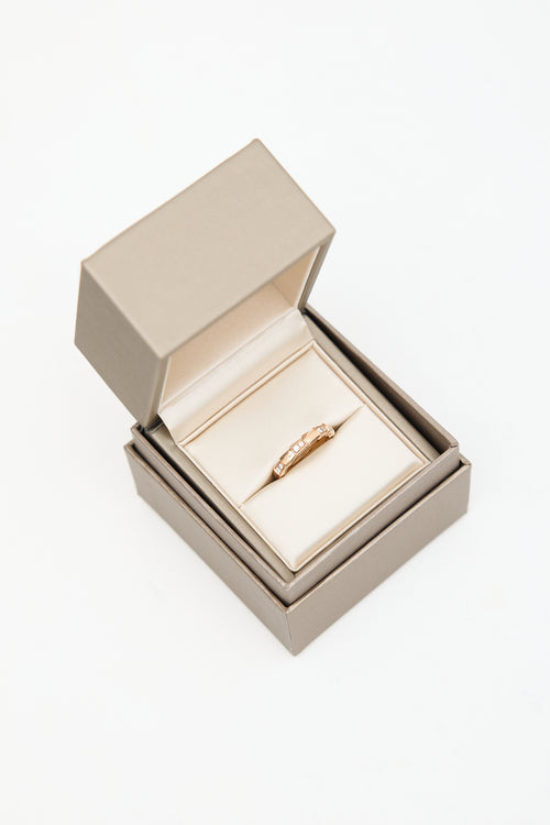 Bulgari 18k Gold & Diamond Serpenti Viper Ring