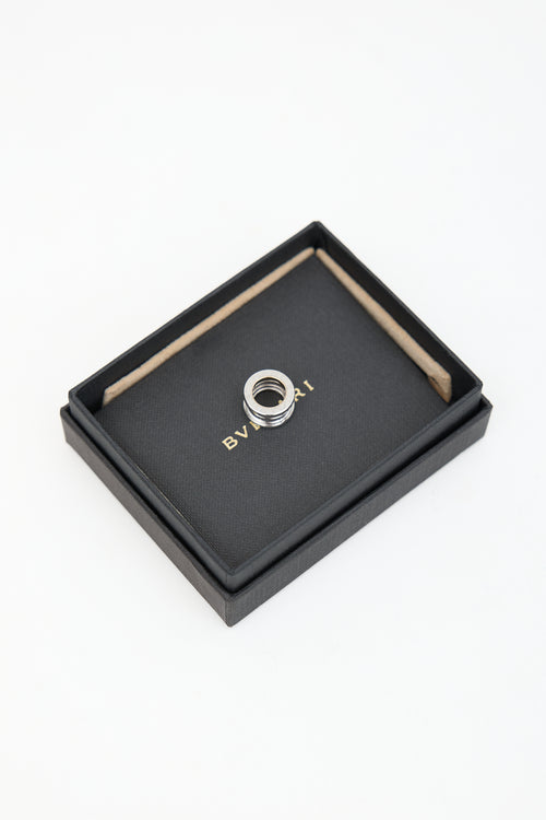 Bulgari 18k White Gold B.zero1 Pendant