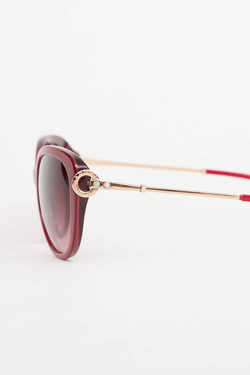 Bulgari 8194-B5432 Square Sunglasses