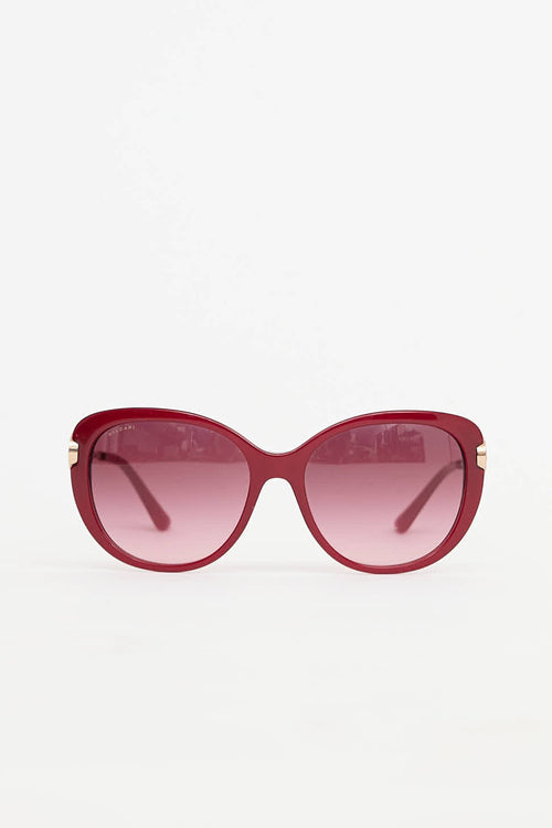 Bulgari 8194-B5432 Square Sunglasses